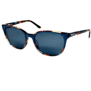 Karen Kane Womens Toren Teal Tortoise shell Cat Eye Sunglasses H14355